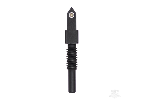 Blitzkrieg Components Spike Front Sight Post - Magpul MBUS PRO® (Black - Tritium Dot)