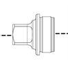 Brügger & Thomet HUB Adapter B&T DM Direct Mount 1/2"-28 für PRINT-X Schalldämpfer