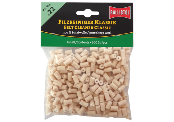 Kal. .22 Ballistol Filzreiniger Klassik, (300Stk)