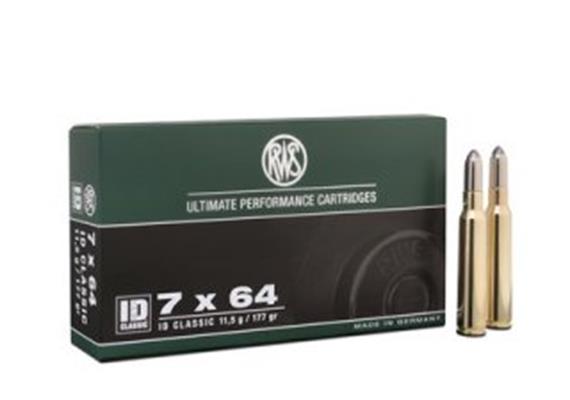 Patrone RWS 7x64 ID Classic 11.5g / 177gr 20 Schuss