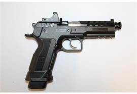 Pistole Tanfoglio Force Duty 9mm Para mit Gewindelauf und Optik