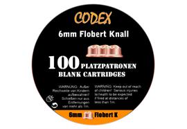 Platzpatronen Codex Kal. 6mm 100st. pro Dose