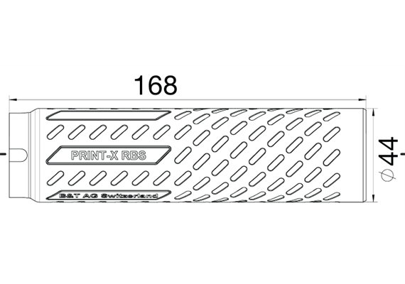 Schalldämpfer Brügger & Thomet PRINT-X RBS 7.62mm Titan