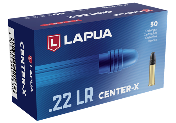 Lapua KK-Patrone .22lr, Center-X 50 SCHUSS