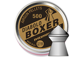 Luftgewehrmunition Diabolo Boxer 4.5mm 500 Stk. Dose