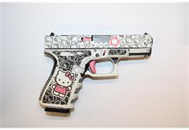 Pistole Glock 19 Gen3 9mm Custom Hello Kitty