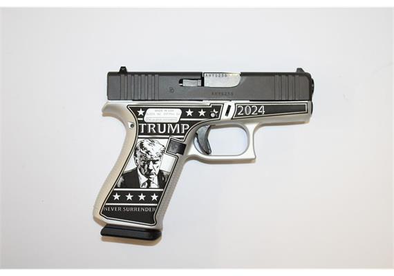 Pistole Glock 43X 9mm Custom Trump