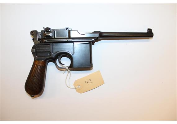 Pistole Mauser C96 7.63 Mauser