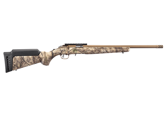 Repetierer Ruger American Rimfire Standart .22LR 18" 1/2"-28, 10 Schuss, GoWild Camo