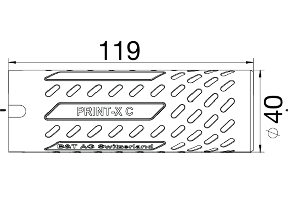 Schalldämpfer B&T Brügger & Thomet PRINT-X Compact 7.62mm Titan