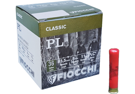 Schrotpatrone Fiocchi PL .410/63.5 11g No 5 / 2.9mm