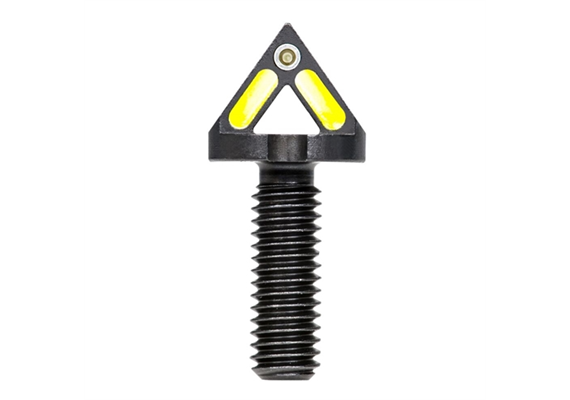 Blitzkrieg Components AR-15 Chevron Front Sight Post (Luminescent Green/Tritium Dot)