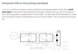 Footprint Opticcut Aimpoint Micro