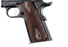 Griffschale Hogue Wood Grip Colt 1911 Walnut, checered