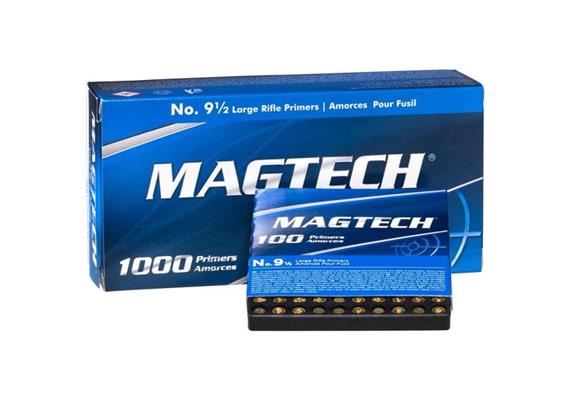 Magtech Zündhütchen Large Rifle 9½ Pack a 100 Stk.