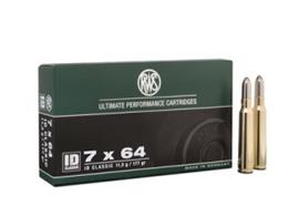 Patrone RWS 7x64 ID Classic 11.5g / 177gr 20 Schuss