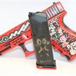 Pistole Glock 19 Gen3 9mm Custom Deadpool | Bild 5