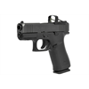 Pistole Glock 43X 9mm Para Rail / MOS / FS Black mit montiertem RMSc Shield Red Dot