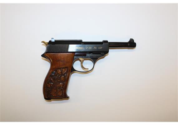 PISTOLE WALTHER P38 9MM 50 JAHRE Jubiläumspistole