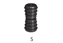 Riegelgriff mit Gummiringen Schwarz zu STGW 57 und K31