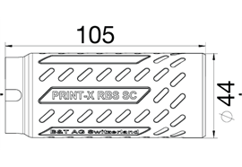 Schalldämpfer Brügger & Thomet PRINT-X RBS Sub Compact 5.56mm Titan