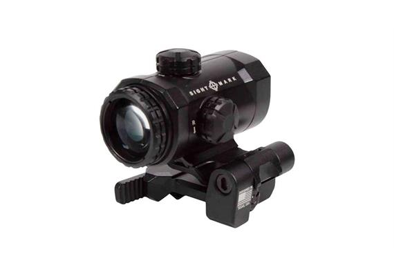 Sightmark XTM-3 3 x Magnifier with LQD Flip to Side Mount