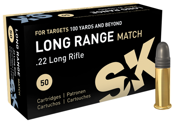 SK Long Range MATCH .22LR 50 SCHUSS