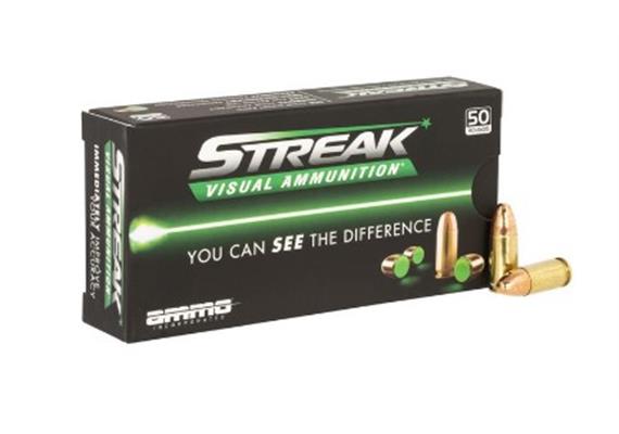 Streak Ammunition Leuchtspur GREEN 45AUTO 230GR 50 SCHUSS