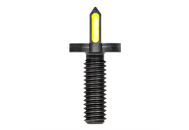 Blitzkrieg Components AR-15 Spike Front Sight Post (Luminescent Green Stripe) No Tool