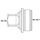 Brügger & Thomet HUB Adapter B&T DM Direct Mount 1/2"-28 für PRINT-X Schalldämpfer