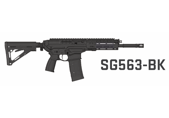 Halbautomat SIG SAUER SG563-BK .300 Blackout