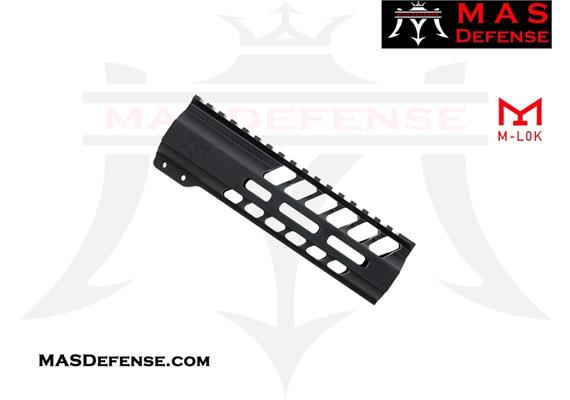 Handschutz MAS DEFENSE 7.25" NERO M-LOK FREE FLOAT - BLACK