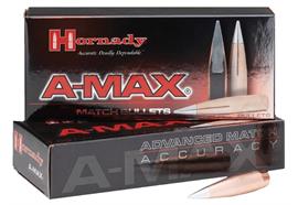 Hornady Geschosse .50 Cal. 750 Gr. A-Max