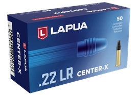 Lapua KK-Patrone .22lr, Center-X 50 SCHUSS