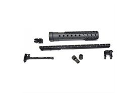 MK 12 Mod 0 GenIII DIY Kit w/PRI Rear sight & Straight rail, Black Finish