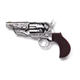 REVOLVER PIETTA 1862 Police .44 BBL 3" Snubnose Old SIlver Laser Engraved US Marshal Model