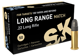 SK Long Range MATCH .22LR 50 SCHUSS